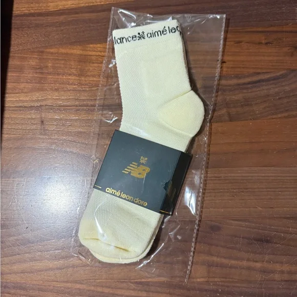Aime Leon Dore ALD / New Balance NB RC56 Ankle Sock Pristine (Cream) Socks SS25